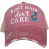 Boat Hair Don't Care Women's Trucker Hat