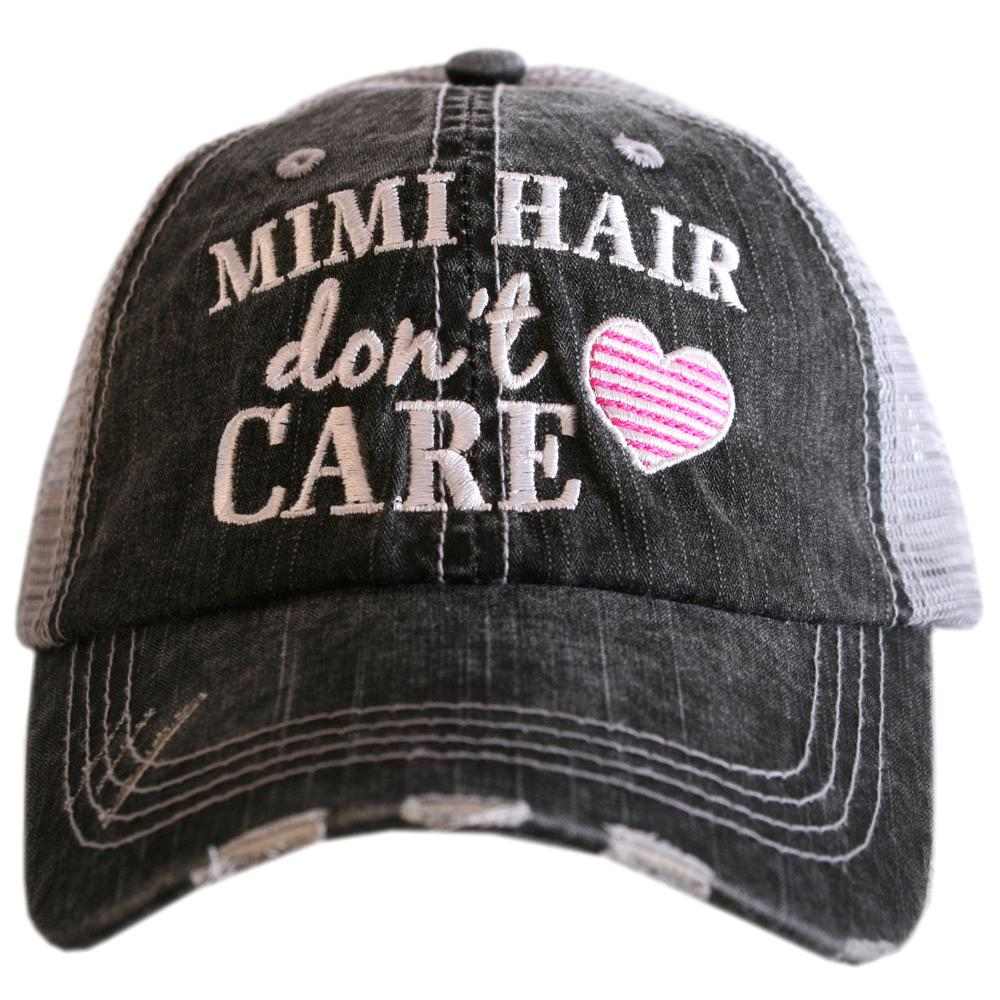 Mimi Hair Don't Care Trucker Hat - Katydid.com