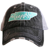 Tennessee State Patch Trucker Hat - Katydid.com