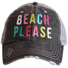Beach Please (MULTICOLORED) Trucker Hat - Katydid.com