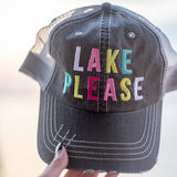 Lake Please (MULTICOLORED) Trucker Hats