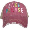 LAKE PLEASE (MULTICOLORED) TRUCKER HATS