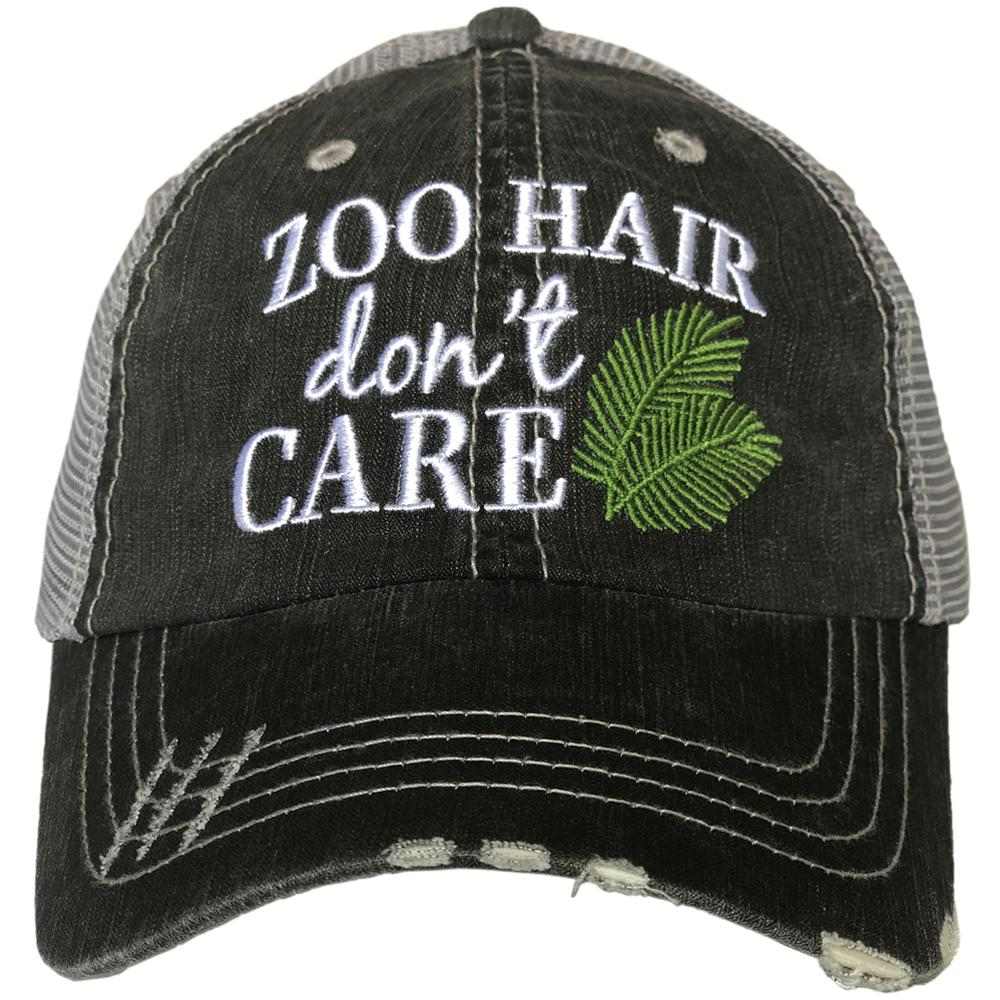 Katydid Zoo Hair Don't Care Trucker Hats 