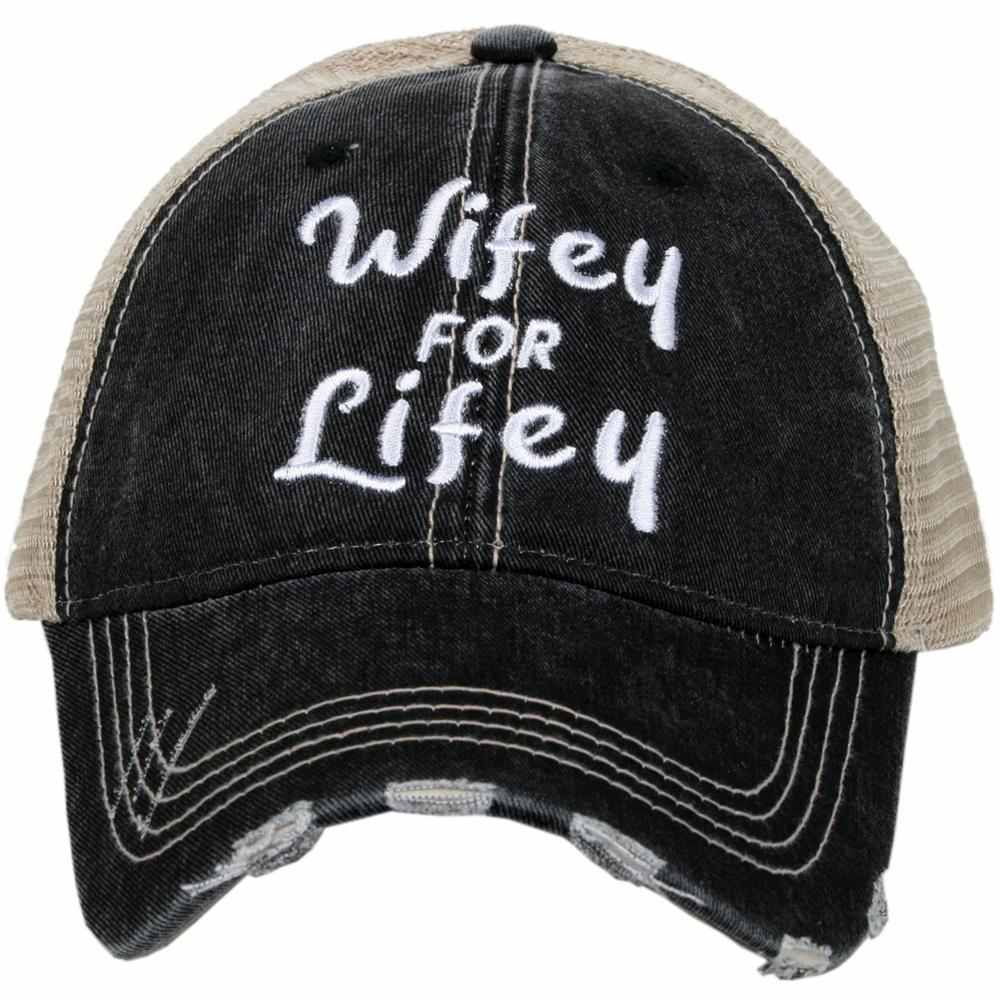 Katydid Wifey for Lifey Women's Trucker Hats - Katydid.com