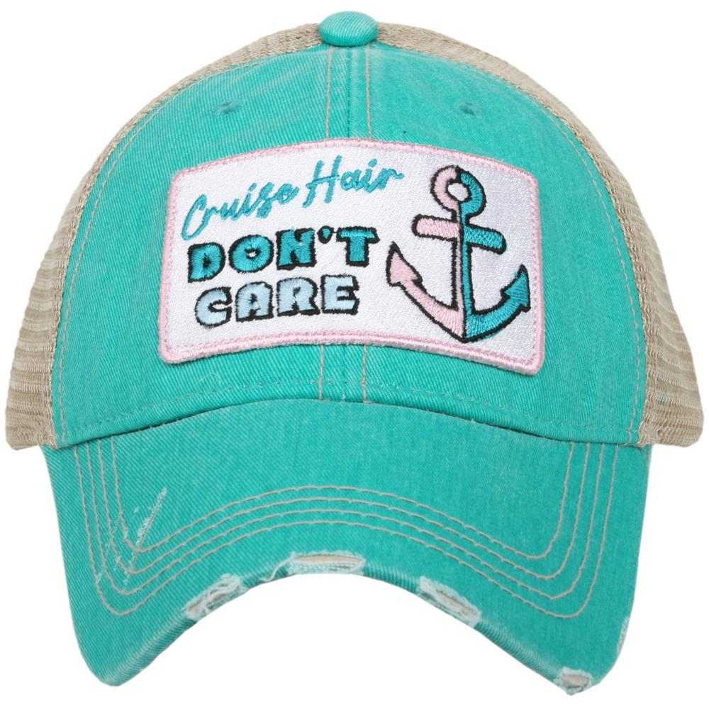 Cruise Hair Don't Care Women's Trucker Hats Mauve