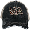VA Virginia Leopard Women's Trucker Hat