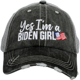 Yes I'm a Biden Girl Women's Trucker Hat