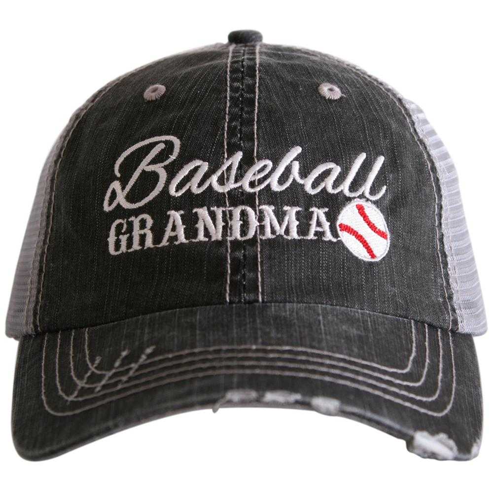 Baseball Grandma Women's Trucker Hat - Katydid.com