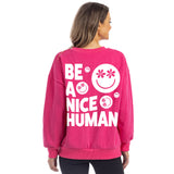 Be A Nice Human Crewneck Sweatshirt