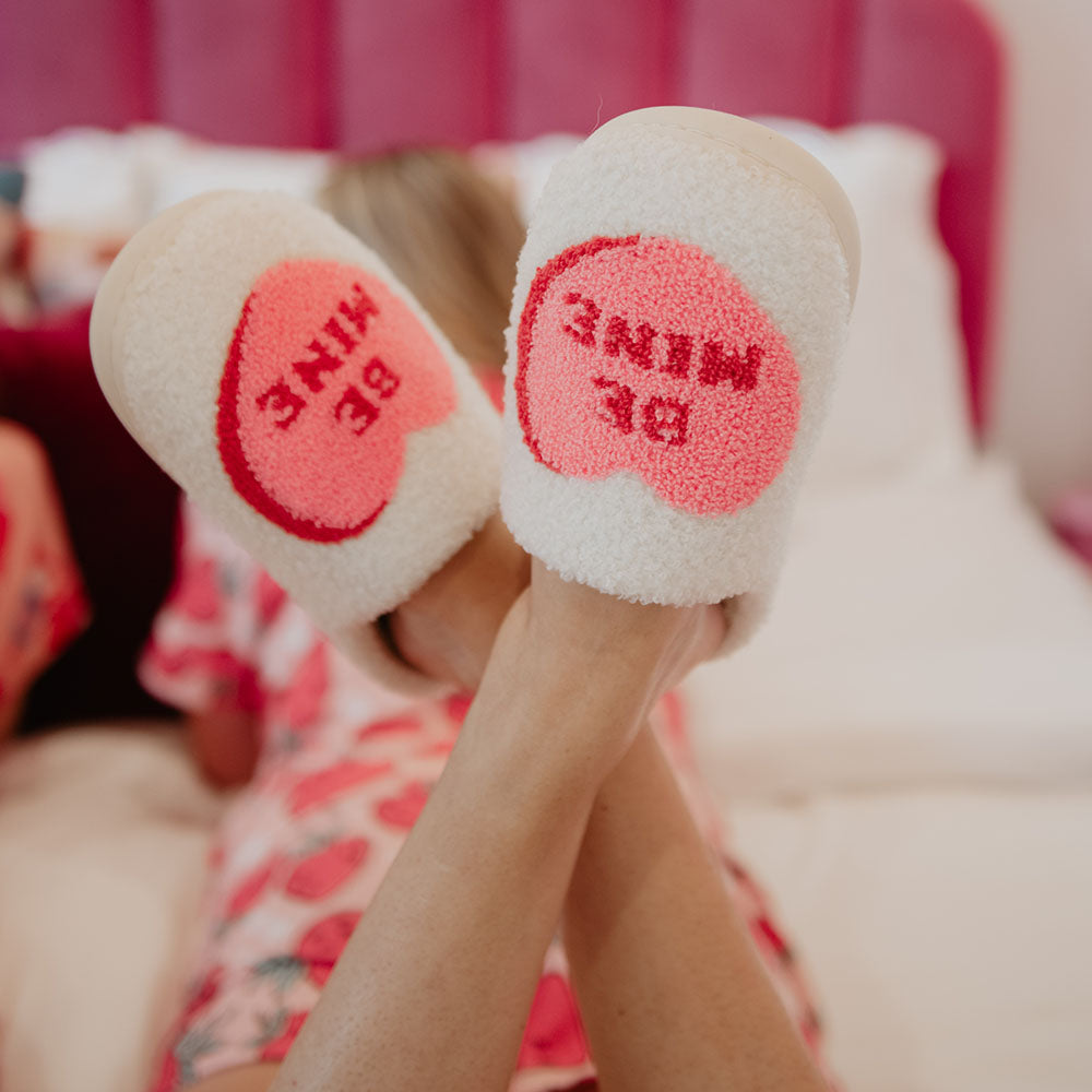 "Be Mine" Candy Slippers
