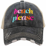 Beach Please (LOWERCASE) Trucker Hat