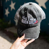 Yes I'm a Biden Girl Women's Trucker Hat