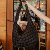 Black X-Large Quilted Tote