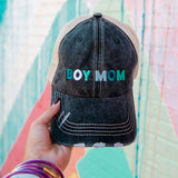 Boy Mom Women's Trucker Hats - Multicolored