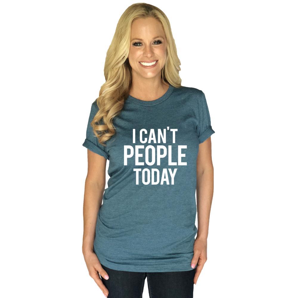 Katydid I Can't People Today T-Shirts - Katydid.com