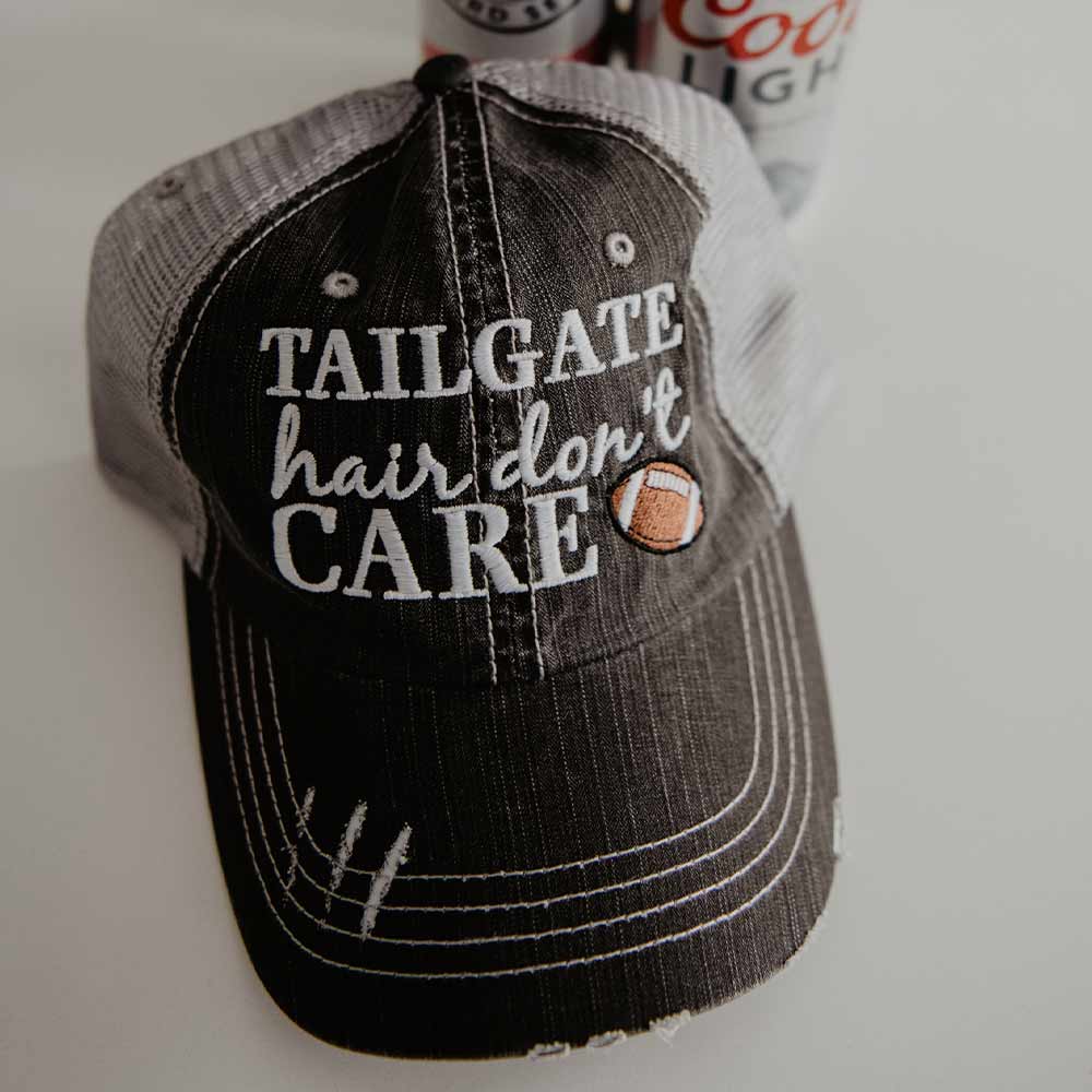 Tailgate Hair Dont Care Trucker Hat