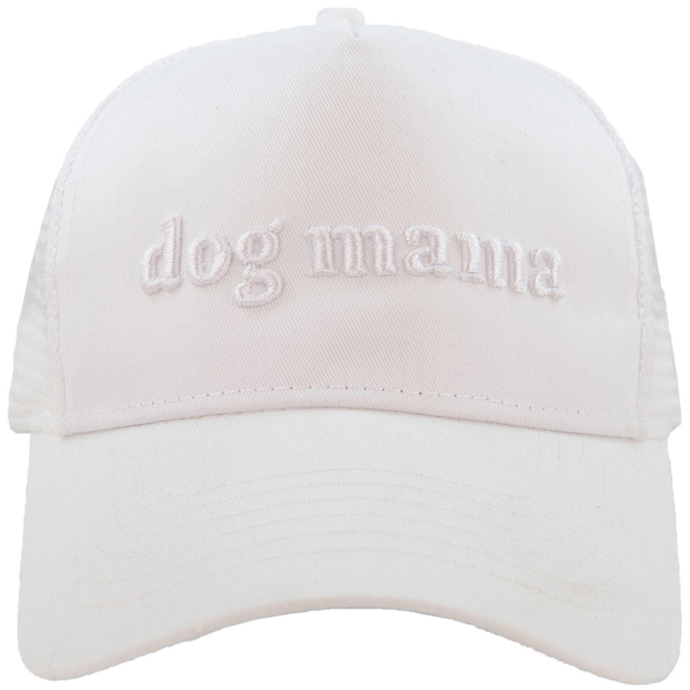 Dog Mama 3-D Embroidered Trucker Hat