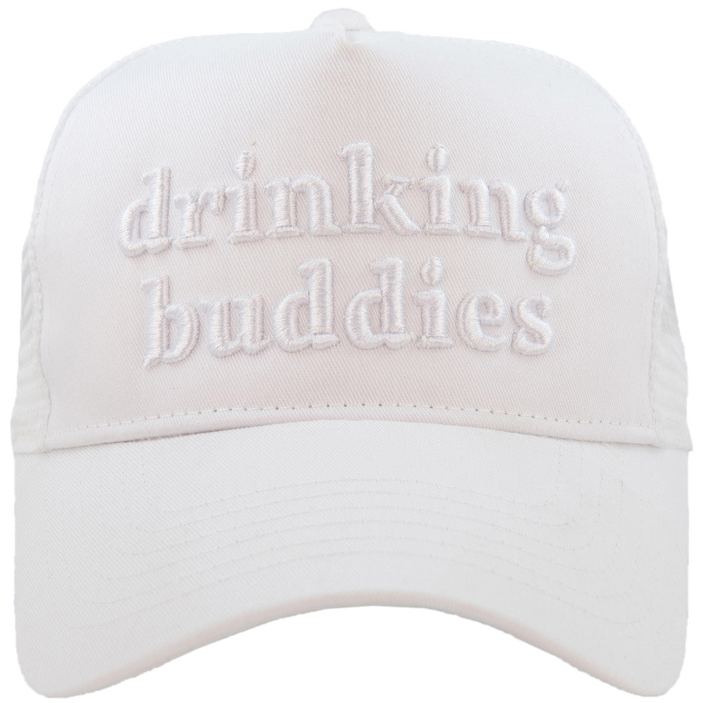 Drinking Buddies 3-D Embroidered Trucker Hat