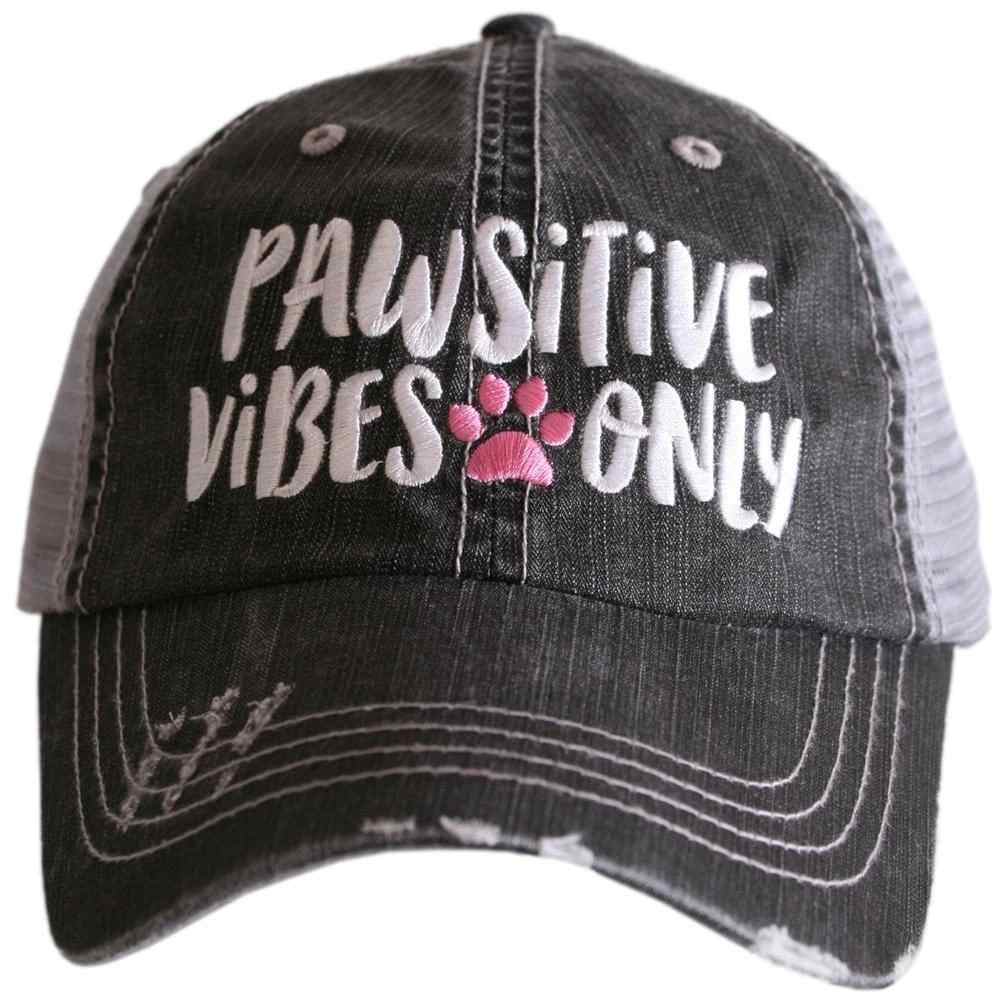 Pawsitive Vibes Only Trucker Hats