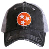 Tennessee Tri-Star Trucker Hats