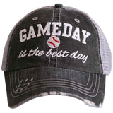 GAMEDAY IS THE BEST DAY (BASEBALL) TRUCKER HAT