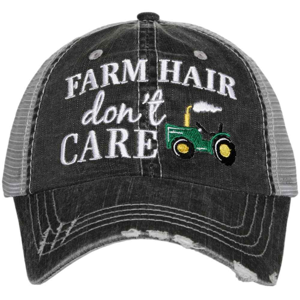 FARM HAIR DON’T CARE TRUCKER HATS