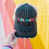 Girl Mom Women's Trucker Hats - Multicolored