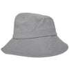 Plain Gray Corded Bucket Hat