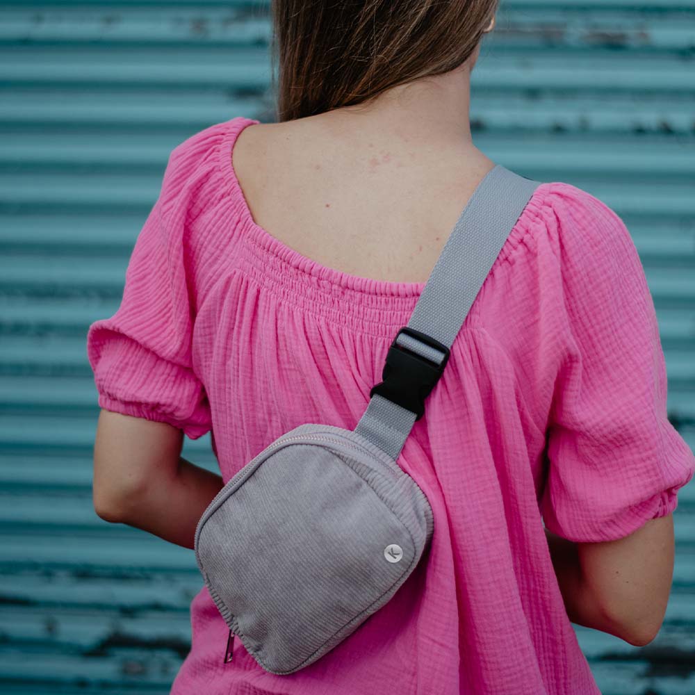 Corduroy Belt Bag Fanny Pack for Women