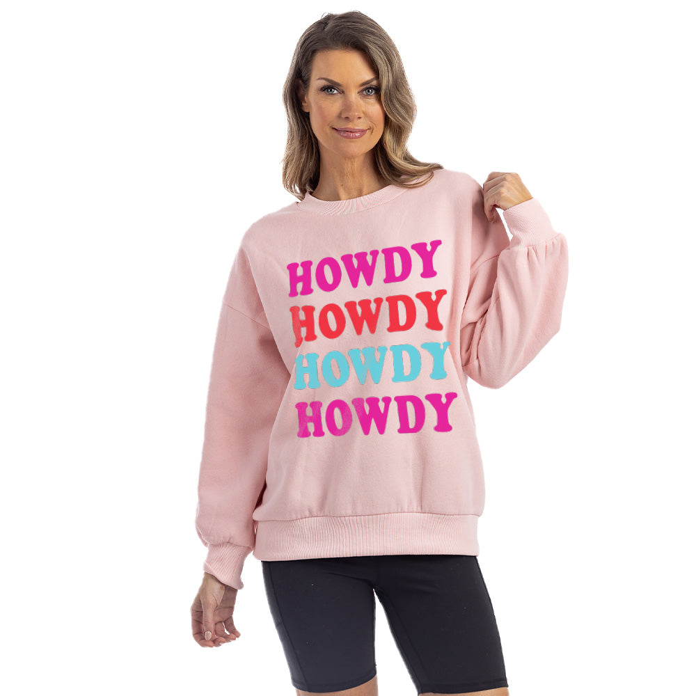 Howdy Howdy Howdy Crewneck Sweatshirt