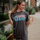 Iced Coffee Please Cute Funny Graphic Tee