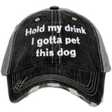 Katydid Gotta Pet This Dog Trucker Hats