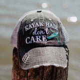Kayak Hair Don't Care Trucker Hat