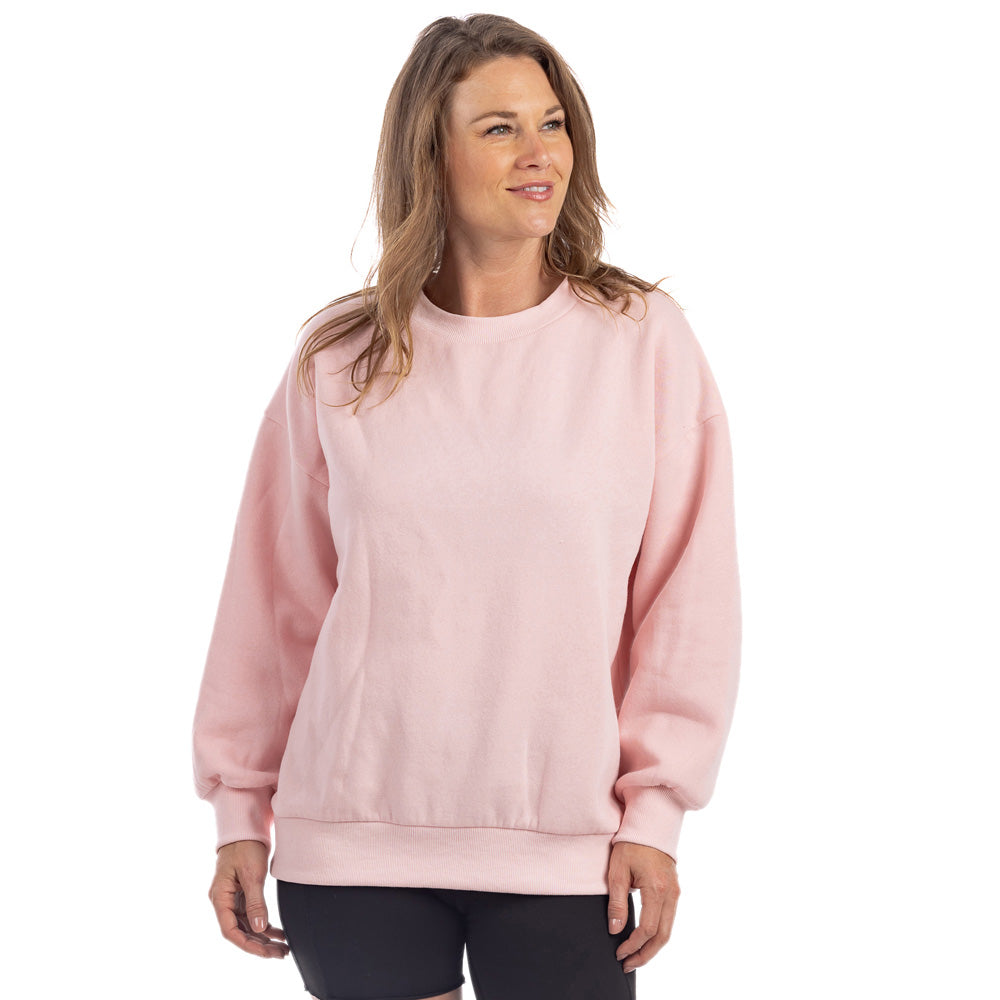Oversized Sweater - Light pink - Ladies