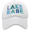 Lake Babe Cute Foam Trucker Hat