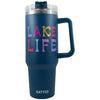 Lake Life 40 Oz Stainless Steel Tumbler Cup