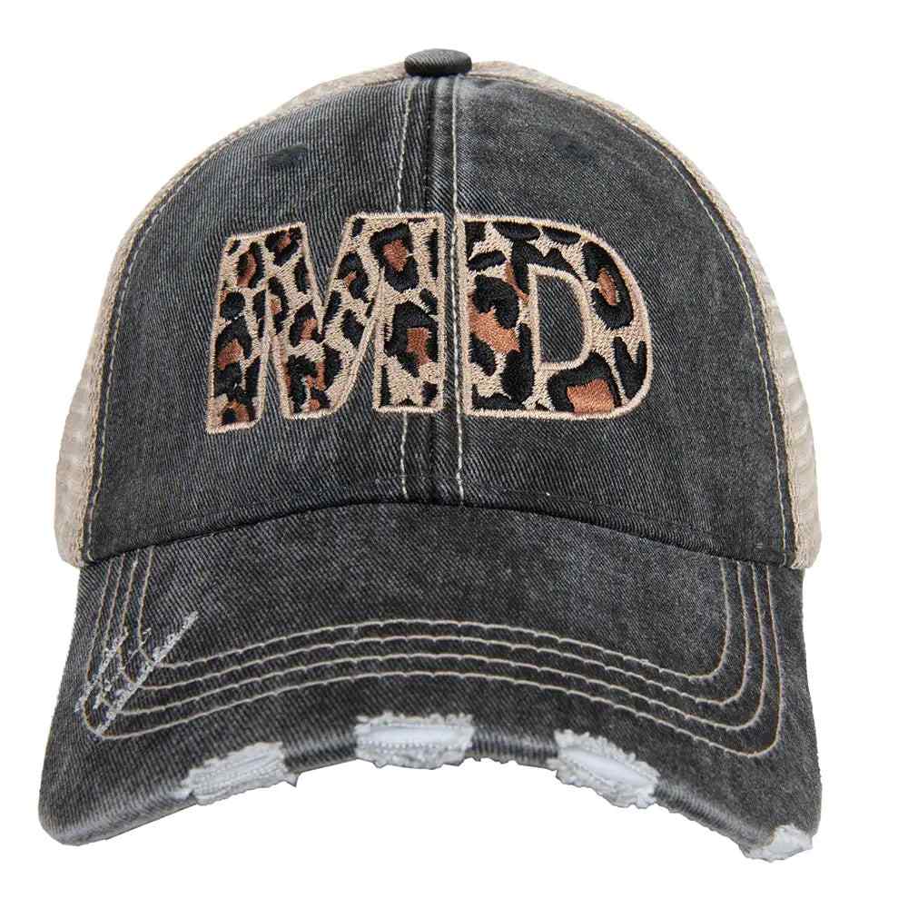 MD Maryland Leopard State Women's Trucker Hat