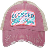 Katydid Blessed Hot Mess Women's Trucker Hats - Katydid.com