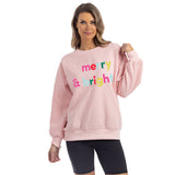 Merry & Bright Christmas Women's Sweatshirt