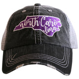 North Carolina State Patch Trucker Hat - Katydid.com