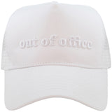 Out of Office 3-D Embroidered Trucker Hat