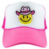 Cowboy Happy Face Foam Hat