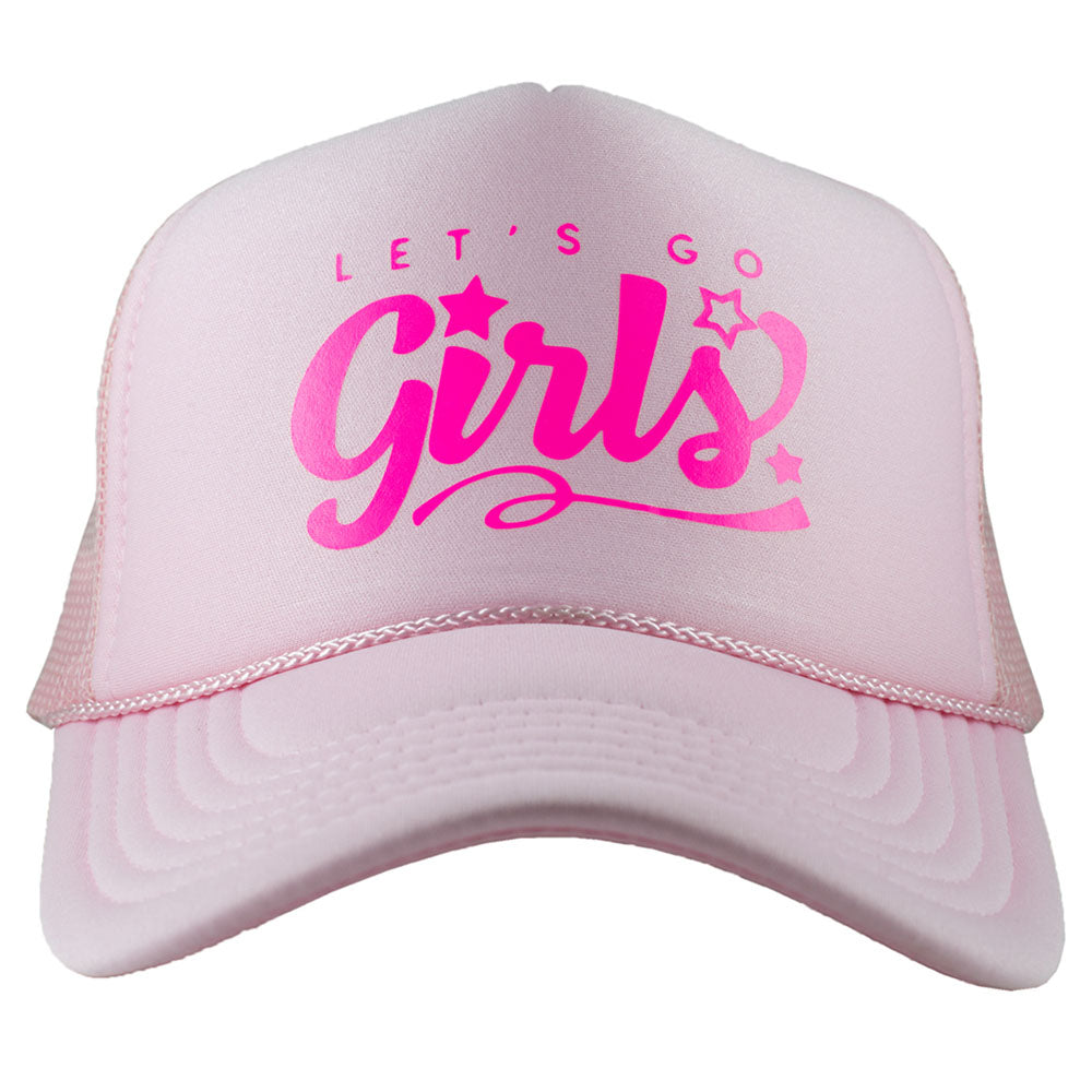 Let's Go Girls DECAL Foam Hat