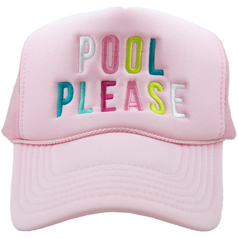 Pool Please Foam Trucker Hat