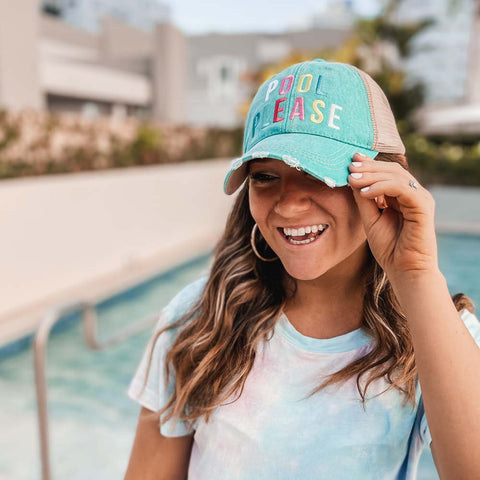 “Pool Please” Hat, Save 15% Off Your First Order