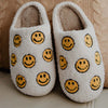 Happy Face ALL OVER Sherpa Slippers