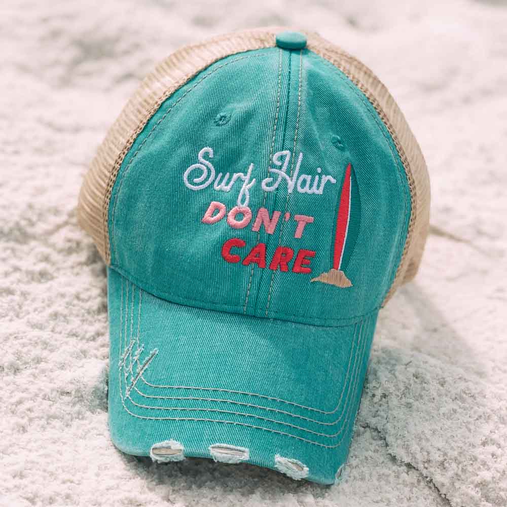 Surf Hair Don’t Care Women's Trucker Hats