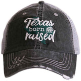 Texas Born and Raised Women's Trucker Hat - Katydid.com