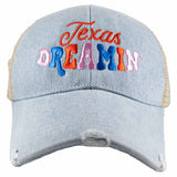 Texas Dreamin' Denim Trucker Hat